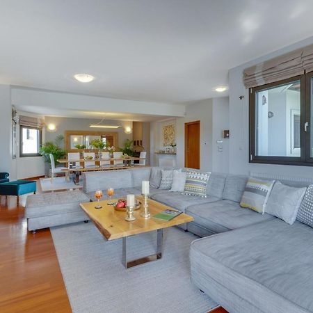 Villa Ampelaki - Premium Villa With Heated Pool Kounoupidhianá 외부 사진