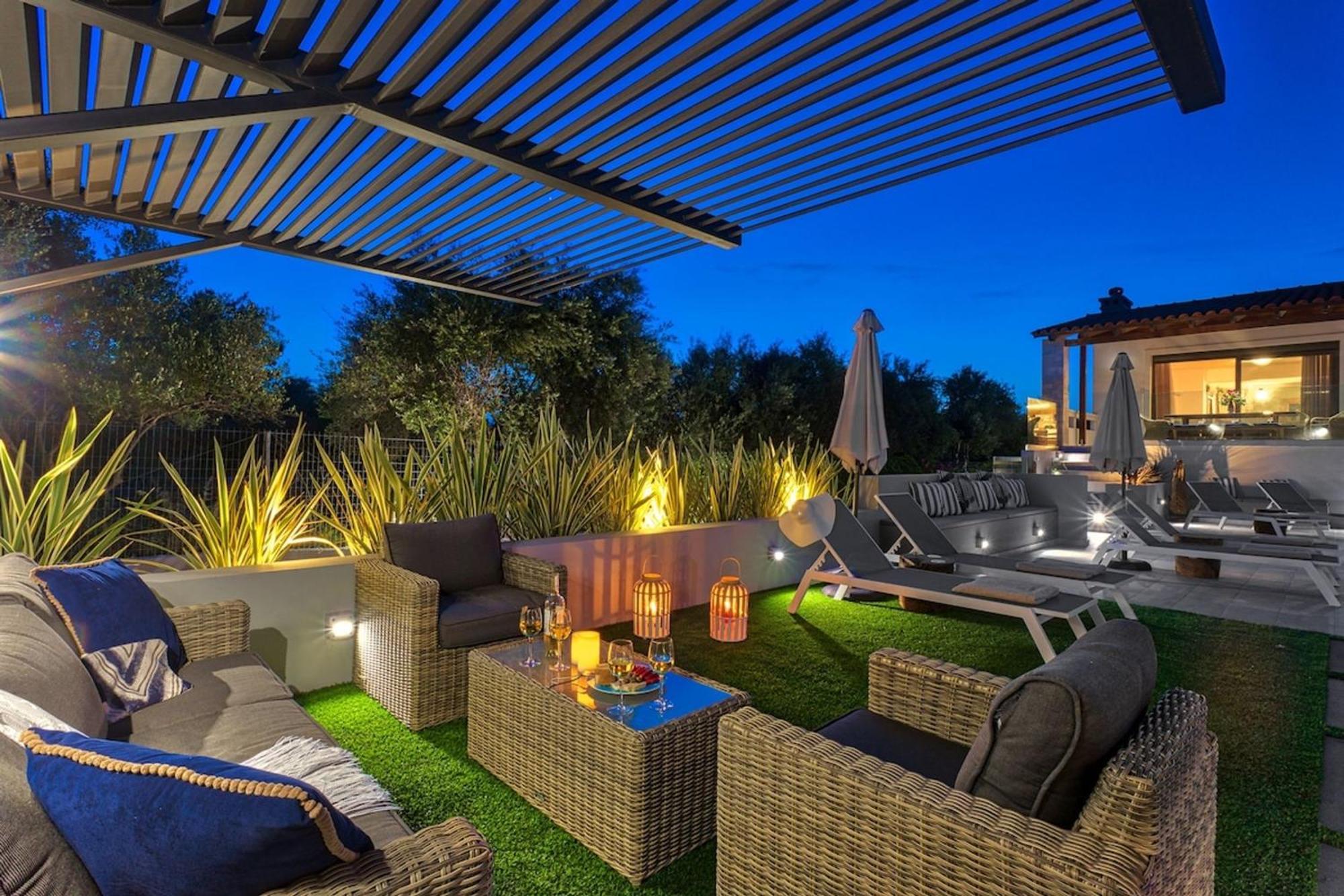 Villa Ampelaki - Premium Villa With Heated Pool Kounoupidhianá 외부 사진