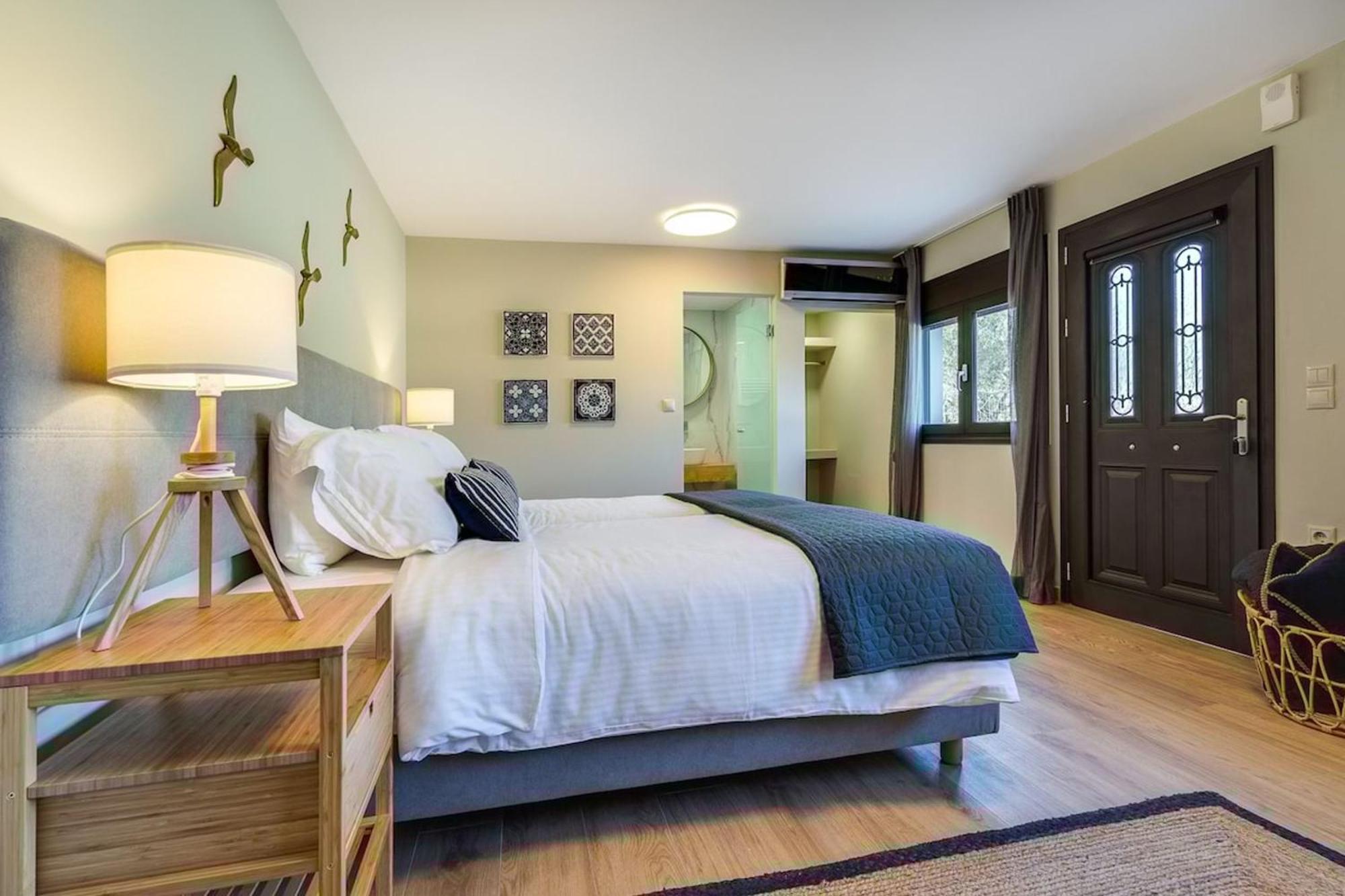 Villa Ampelaki - Premium Villa With Heated Pool Kounoupidhianá 외부 사진