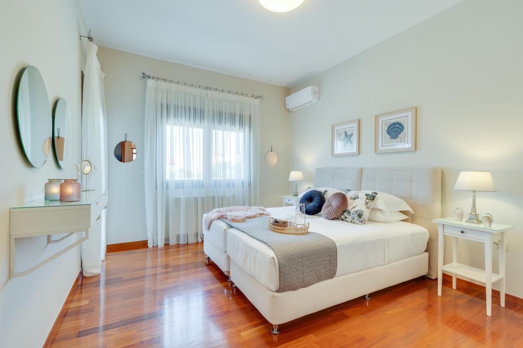 Villa Ampelaki - Premium Villa With Heated Pool Kounoupidhianá 외부 사진